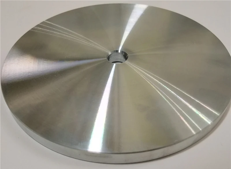 Zinc Plate Jewelry Gem Polishing Flat Lap Wheel 8" 200mm 12.7 Hole Disc Lapping Polishing Disc Paste Angle Machine