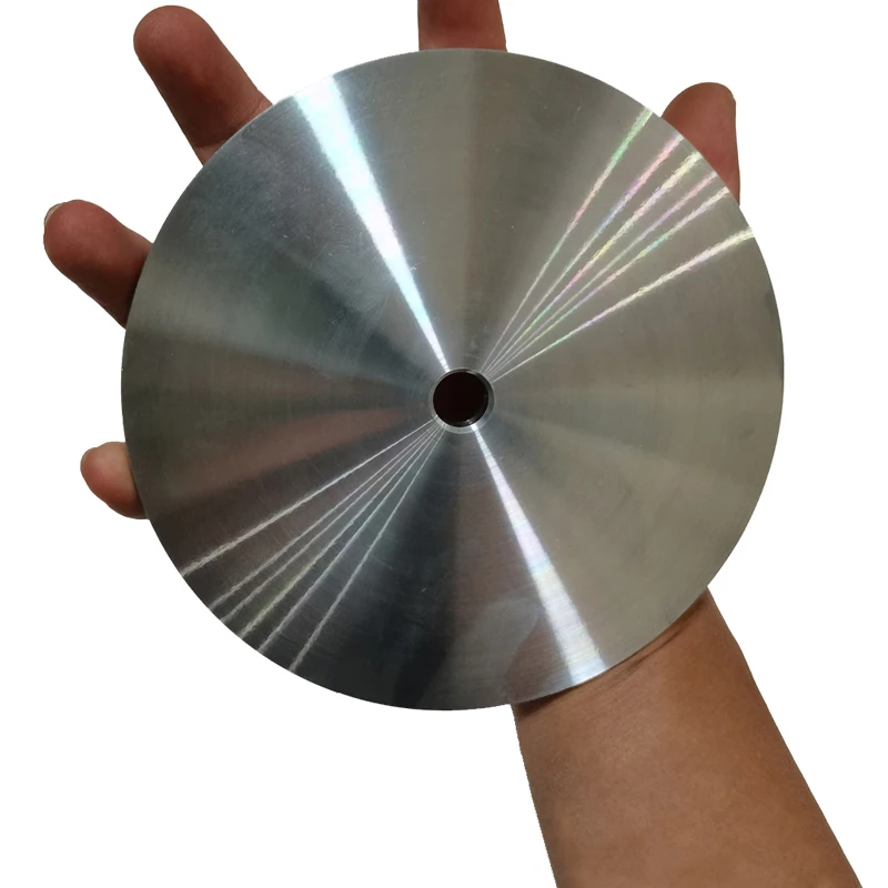 Zinc Plate Jewelry Gem Polishing Flat Lap Wheel 8" 200mm 12.7 Hole Disc Lapping Polishing Disc Paste Angle Machine