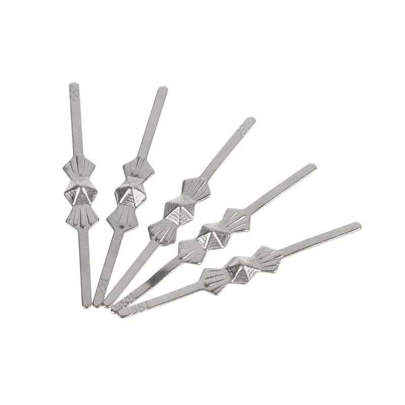 500pcs/bag 25mm Metal Butterfly Buckles Bowtie Connectors Pins For Crystal Prism Beads Chandelier Pendant Lighting Parts