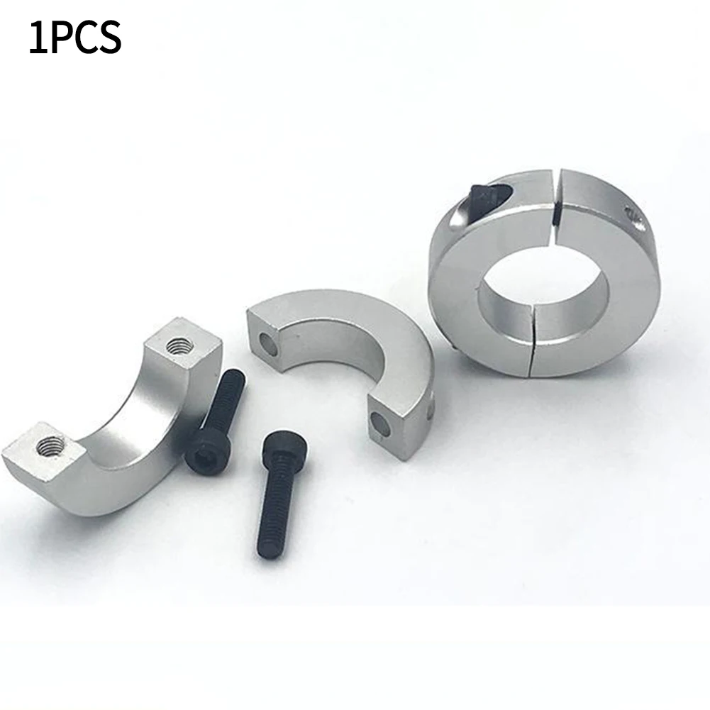 1PC Retaining Ring 6/8/10/22/28/32/40mm Aluminum Alloy Two Piece Clip Collar Anti-corrosion Treatment Interchangeable