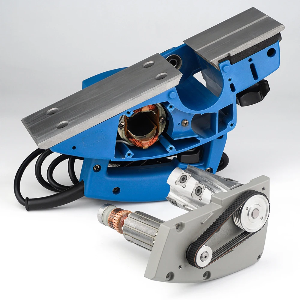 Woodworking Electric Press Planer Spiral Knife Shaft Hand-held Electric Planer Spiral Cutter Aluminum Alloy Cross Cutting Planer