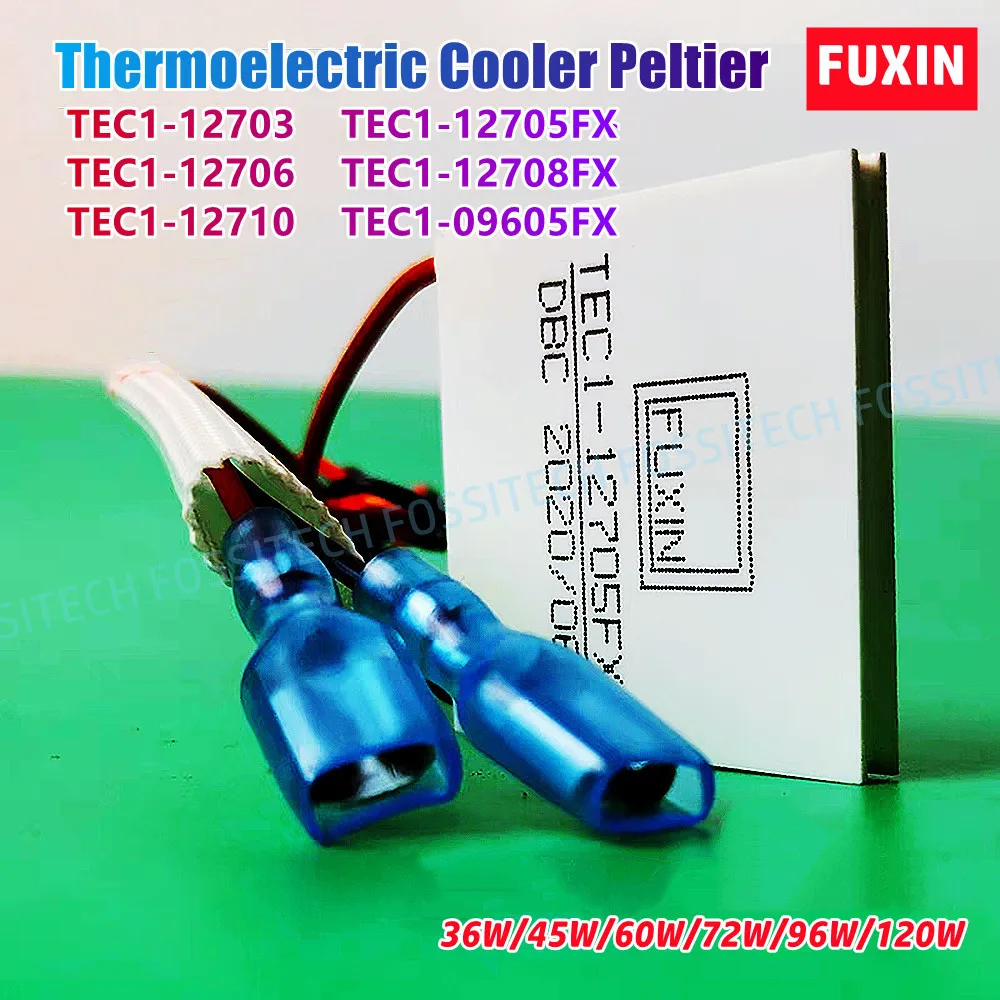 FUXIN Genuine Thermoelectric Cooler Peltier TEC1-09605FX TEC1-12705FX TEC1-12706 Wine Cabinet Water Dispenser Refrigeration Chip