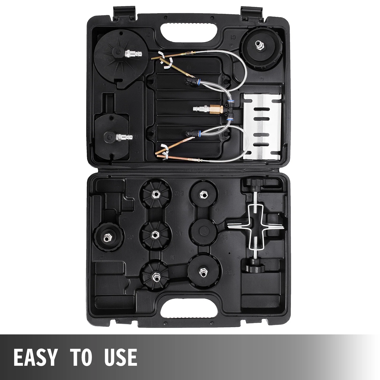 SucceBuy Pneumatic Air Pressure Brake Bleeder Kit Car Brake Fluid Oil Change Tool With 5L Tank for Bleeding Brake&Clutch System