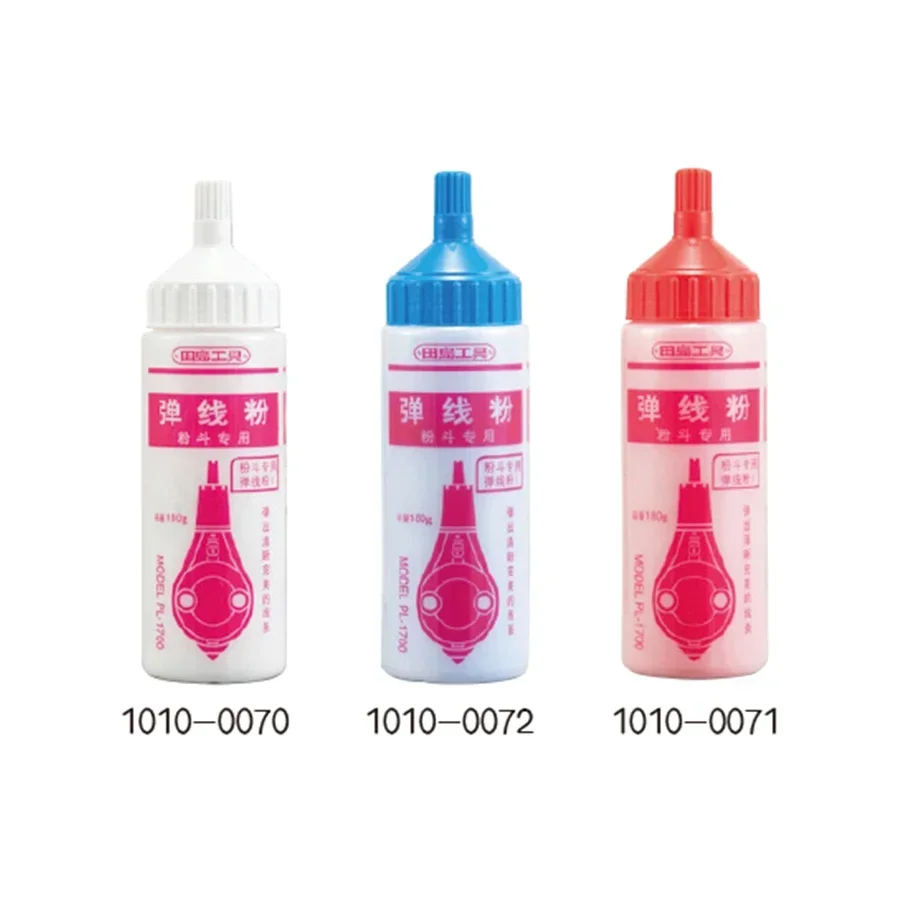 TAJIMA Fine Chalk Powder 180g for Powder Hopper Clearly Line Blue/White/Pink Sealing Powder Bottle Not Damp No.PLC Series