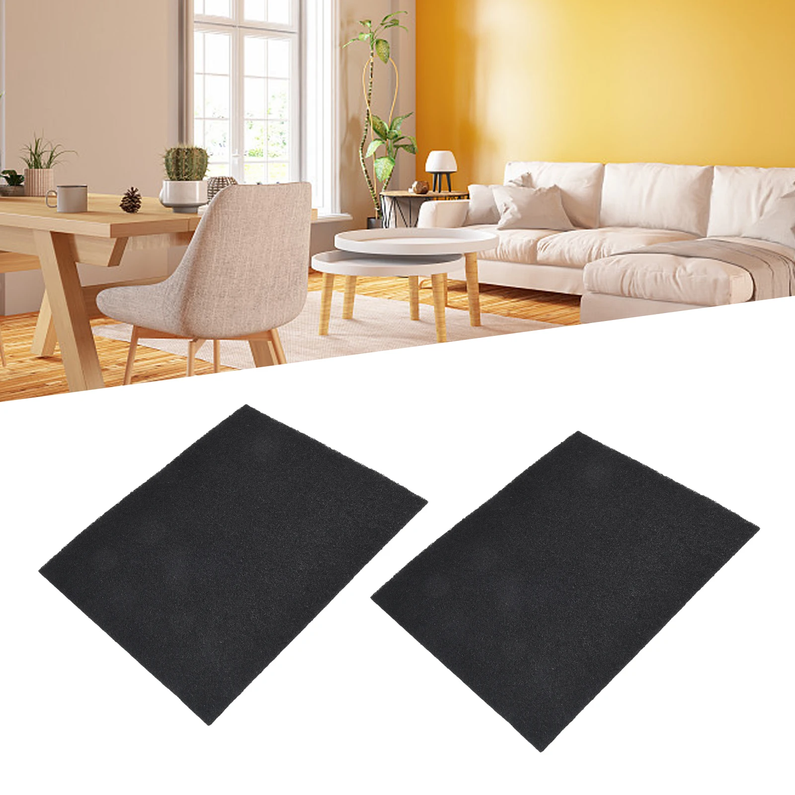 Improvement Carbon Filters Activated Carbon Filters Accs Room Air Purifier Pad Replacement Sponge 2pcs Cooling