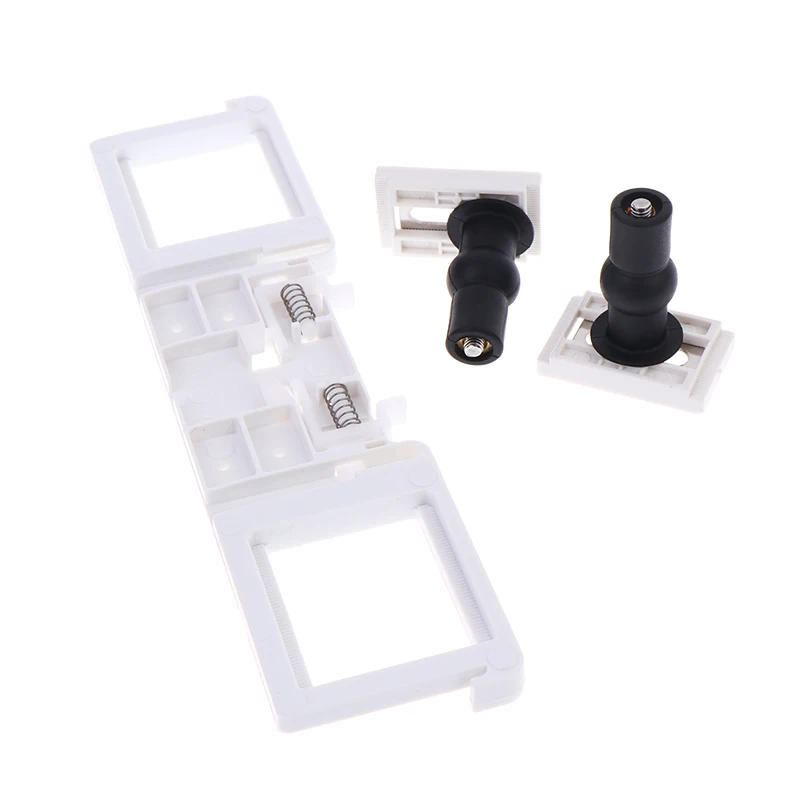 Toilet Seat Lid Fixing Plate Buckle Fastener Expansion Screws For Lavatory Lid Closestool Cover Fixed Parts