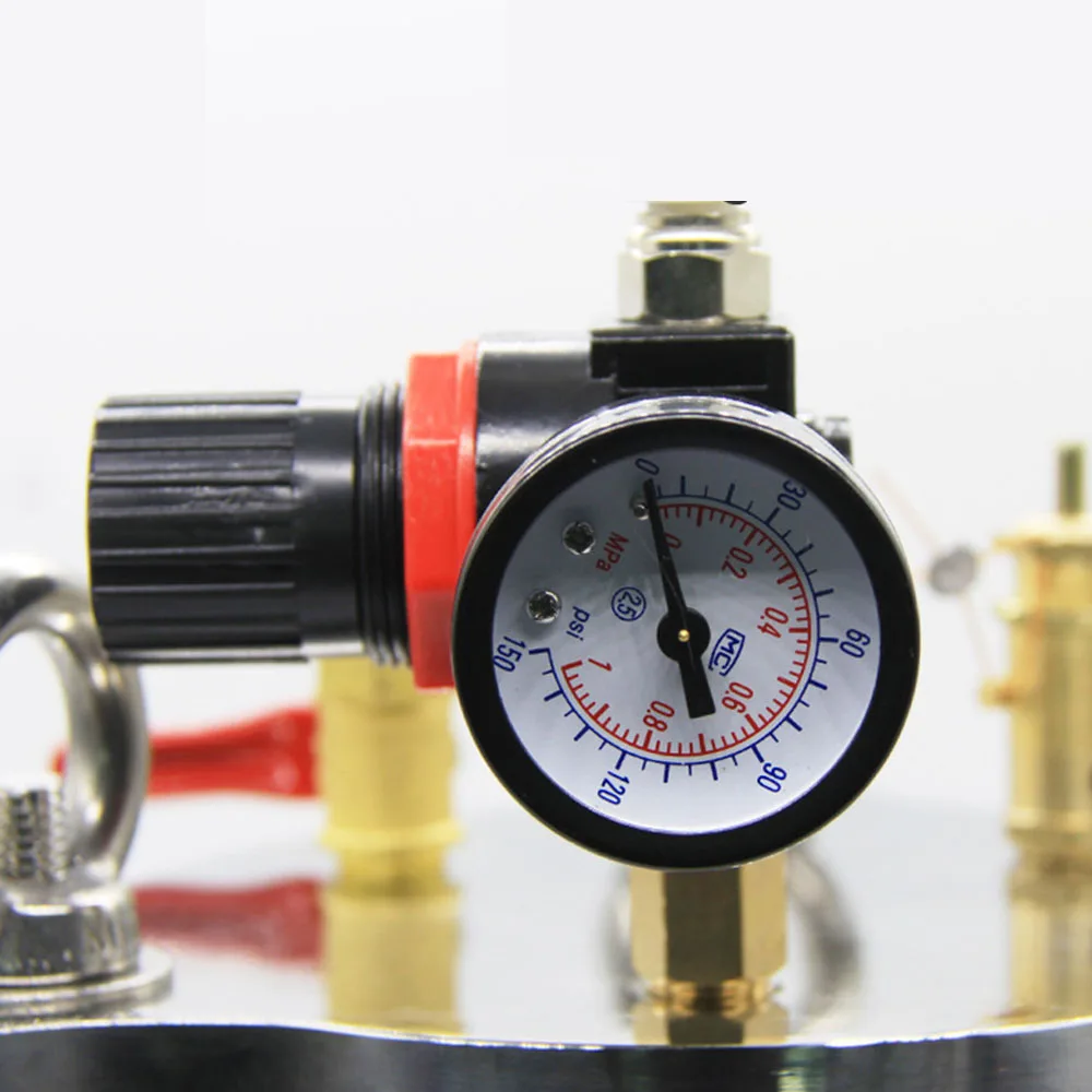 Dispenser Pressure Tank 304 Stainless Steel Pressure Barrel Dispensing Valve Fluid Dispensing Storage Bucket 1L