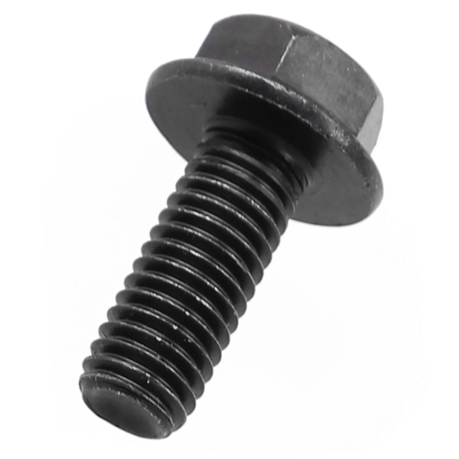 1pcs Metal Saw Blade Bolt M8 X 20mm Left Hand Thread Hex Head Flange For Cutting Machine Tool Miter Saw Blade Screw Bolt 