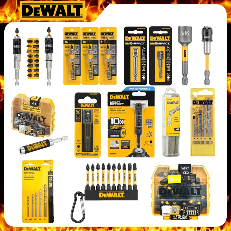 DEWALT Impact Type Bit Sleeve Adapter Fixing Device Parts Fried Dough Twists Drill Power Drive Series Tool Tool Accessories