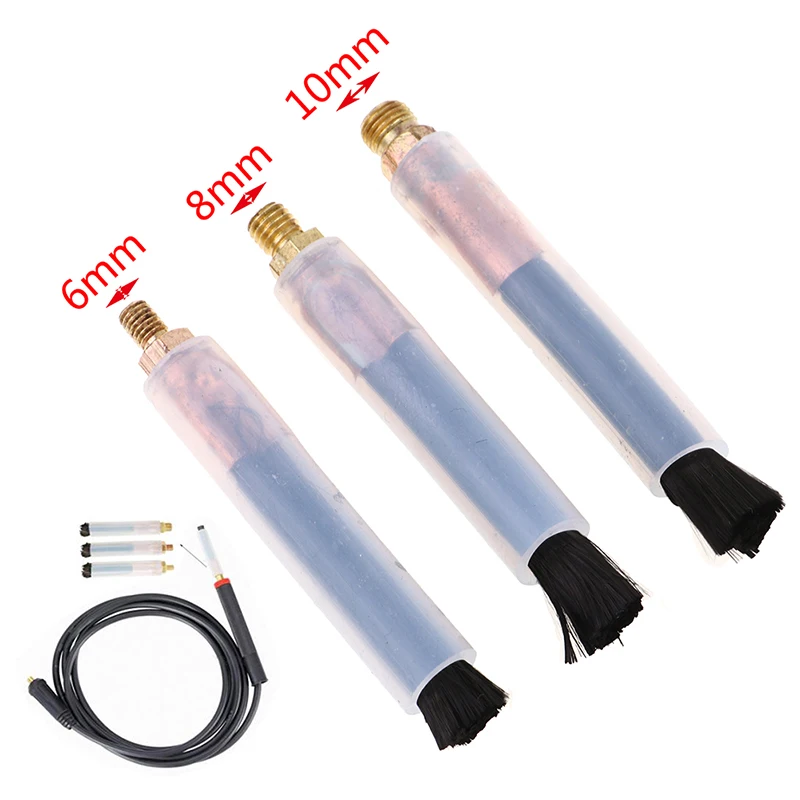 Copper and Carbon Fiber Weld Cleaning Brush for Cleaning and Passivation of Welds in TIG WIG MIG MAG Welding Processes