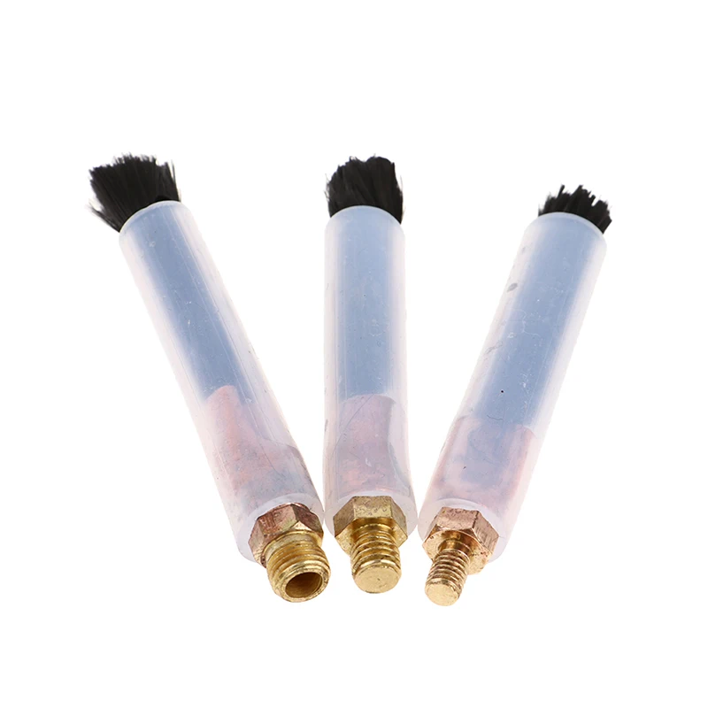 Copper and Carbon Fiber Weld Cleaning Brush for Cleaning and Passivation of Welds in TIG WIG MIG MAG Welding Processes
