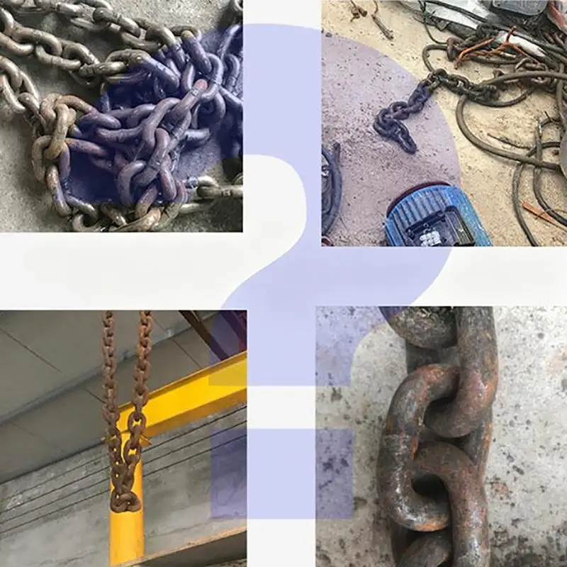 Hoist Bag Novel Material Handle Equipment With Wear-resistant Chain Lifting Bag Electric Hoist Accessories 12×12×30CM