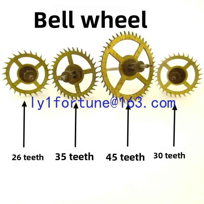 Suitable for Mechanical Seat/Wall Clock Desk Clock Floor Bell Gear Accessories Horse Wheel Escapement Wheel