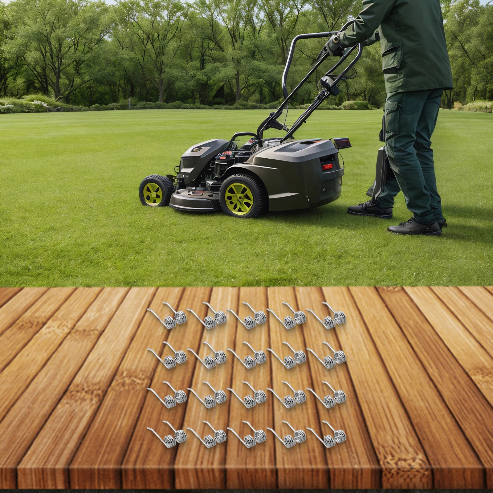 For Greenworks 27022 2500600G Replacement Lawn Scarifier Tines 29272 Steel Parts For Corded 10 Amp Lawn Thatch Removal