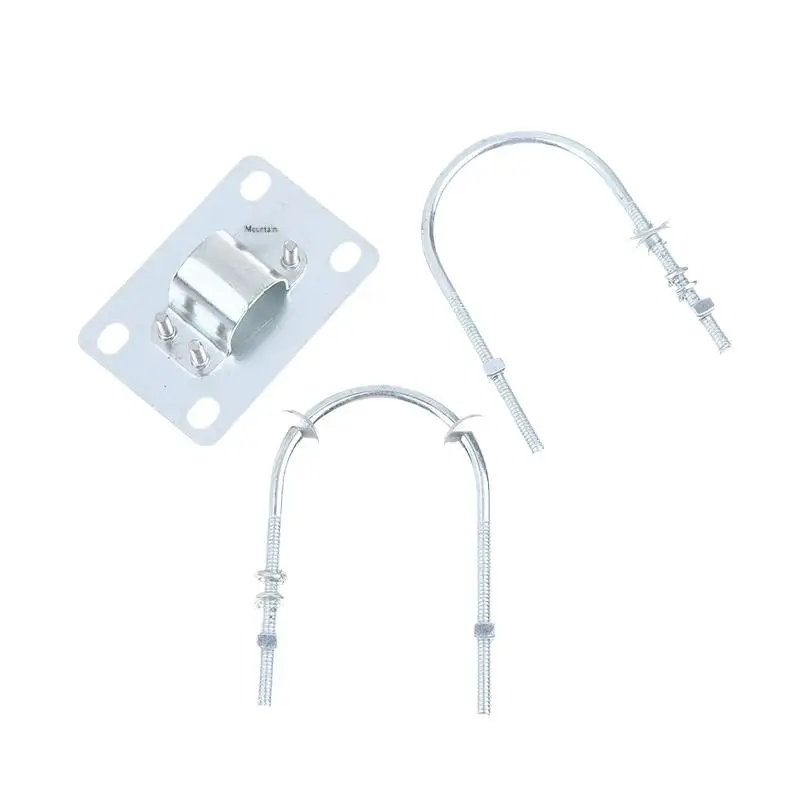 20/25/32mm Omni Fiberglass Antenna Clip Anti-falling Bracket Holder U Bolts Installation Clamp Holding Pole Fixation