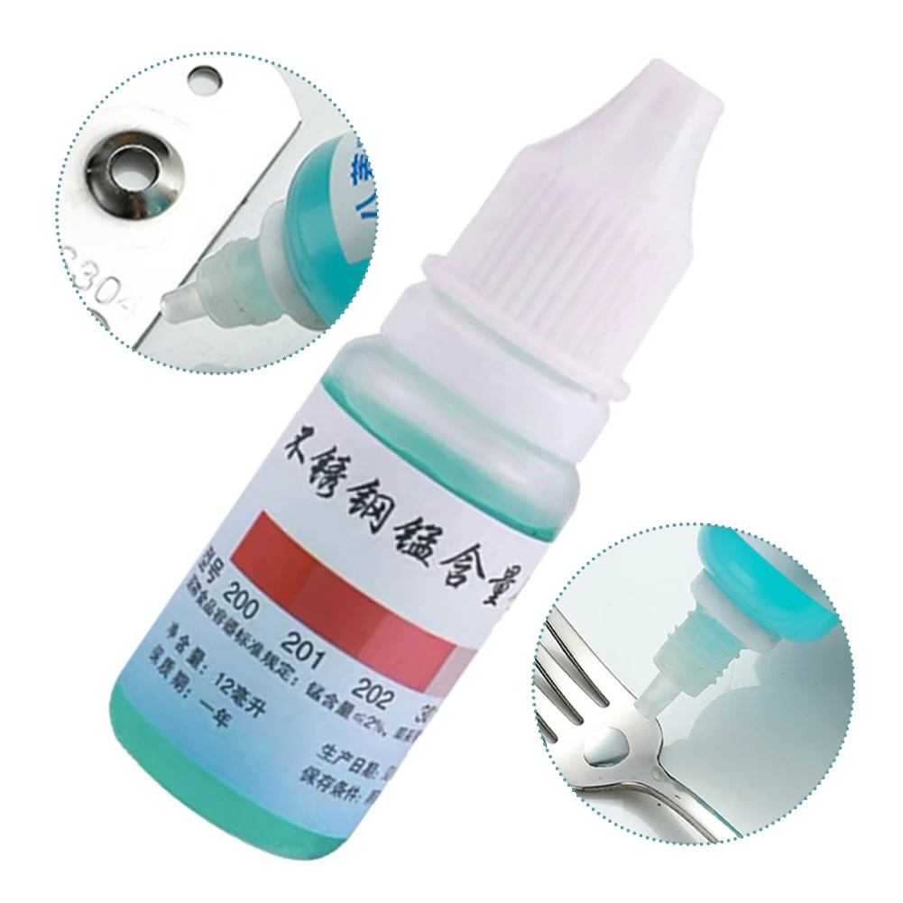 304 Stainless Steel Detection Liquid Identification Liquid Manganese Content Test Fluid Potion Reagent Analytical Drugs