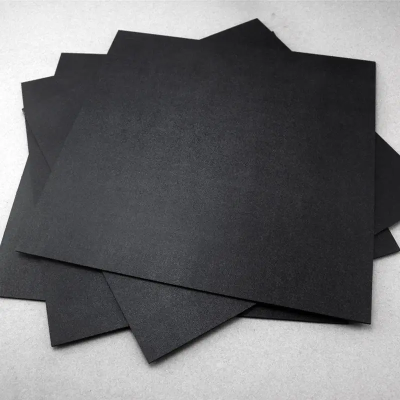 Durable Kydex Thermoplastic Sheet 1.5/2mm Black Plate DIY Material for Knife Sheath 300mm Hot Forming Thermoformed Board