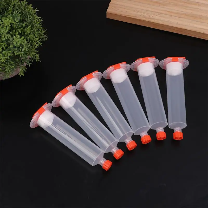 Dispensing Cylinder Syringe PP Tube Flux Container USA Type Glue Cockroach Cartridge Barrel 3CC 5CC 10CC 30CC 50CC Sub-Packing