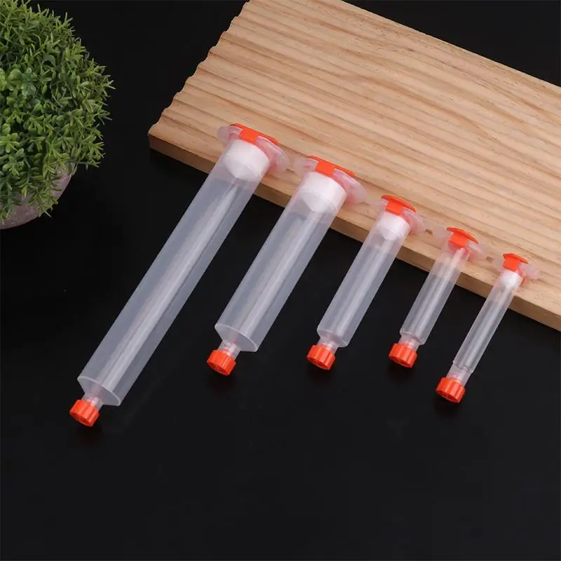 Dispensing Cylinder Syringe PP Tube Flux Container USA Type Glue Cockroach Cartridge Barrel 3CC 5CC 10CC 30CC 50CC Sub-Packing