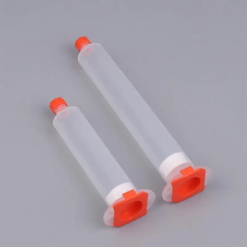 Dispensing Cylinder Syringe PP Tube Flux Container USA Type Glue Cockroach Cartridge Barrel 3CC 5CC 10CC 30CC 50CC Sub-Packing