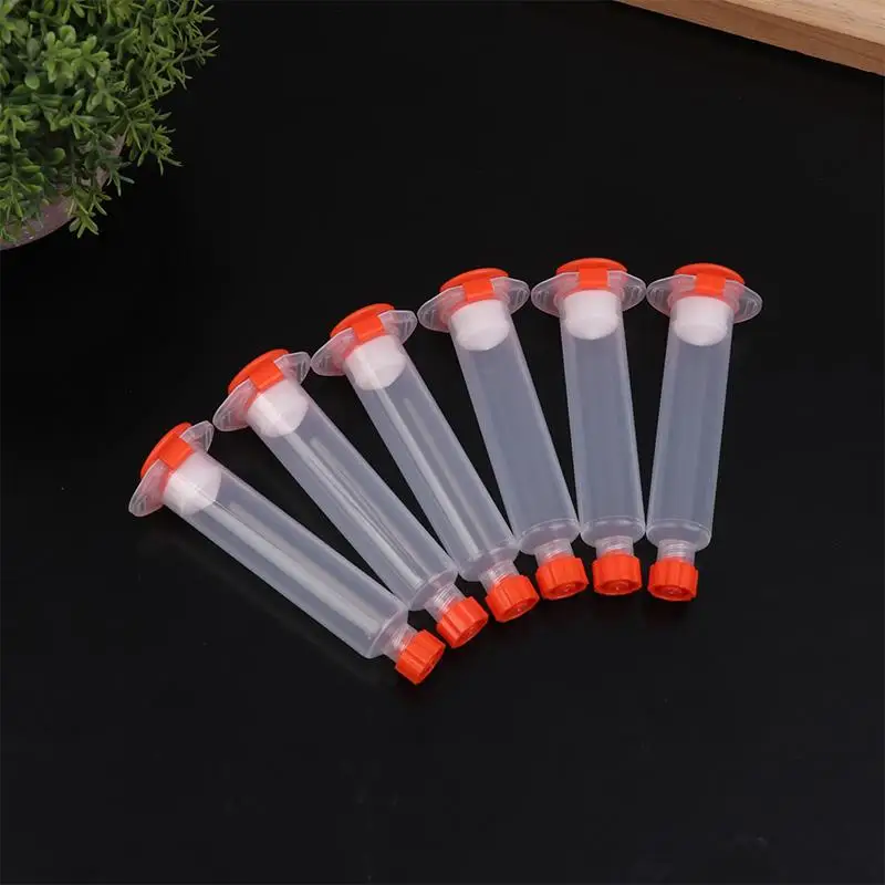 Dispensing Cylinder Syringe PP Tube Flux Container USA Type Glue Cockroach Cartridge Barrel 3CC 5CC 10CC 30CC 50CC Sub-Packing