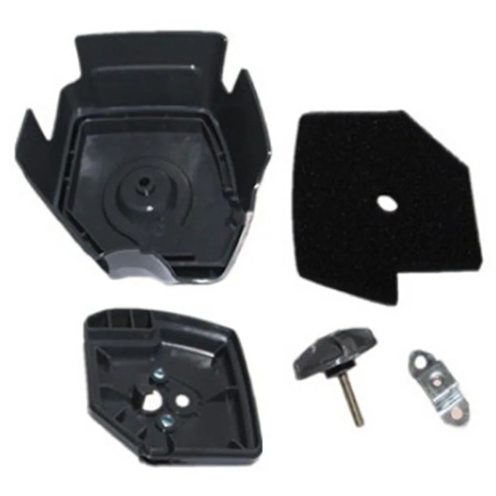 Engine Air Filter Assembly for TJ53E TJ45E Lawn Mower Ground Drill Compatible Bottom Filter for Enhanced Engine Protection