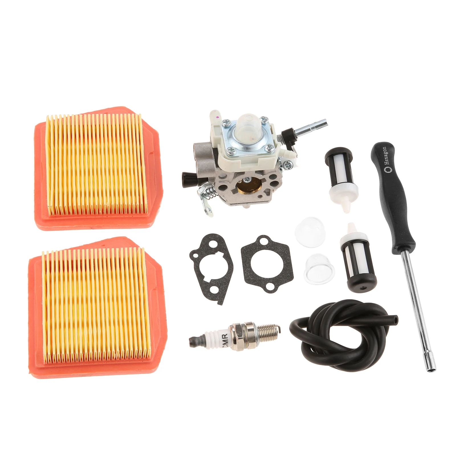 Carburetor Kit Fit for Stihl FS240 FS240R FS260 FS260R Trimmer Brushcutter 4147-120-0625 with Air Filter