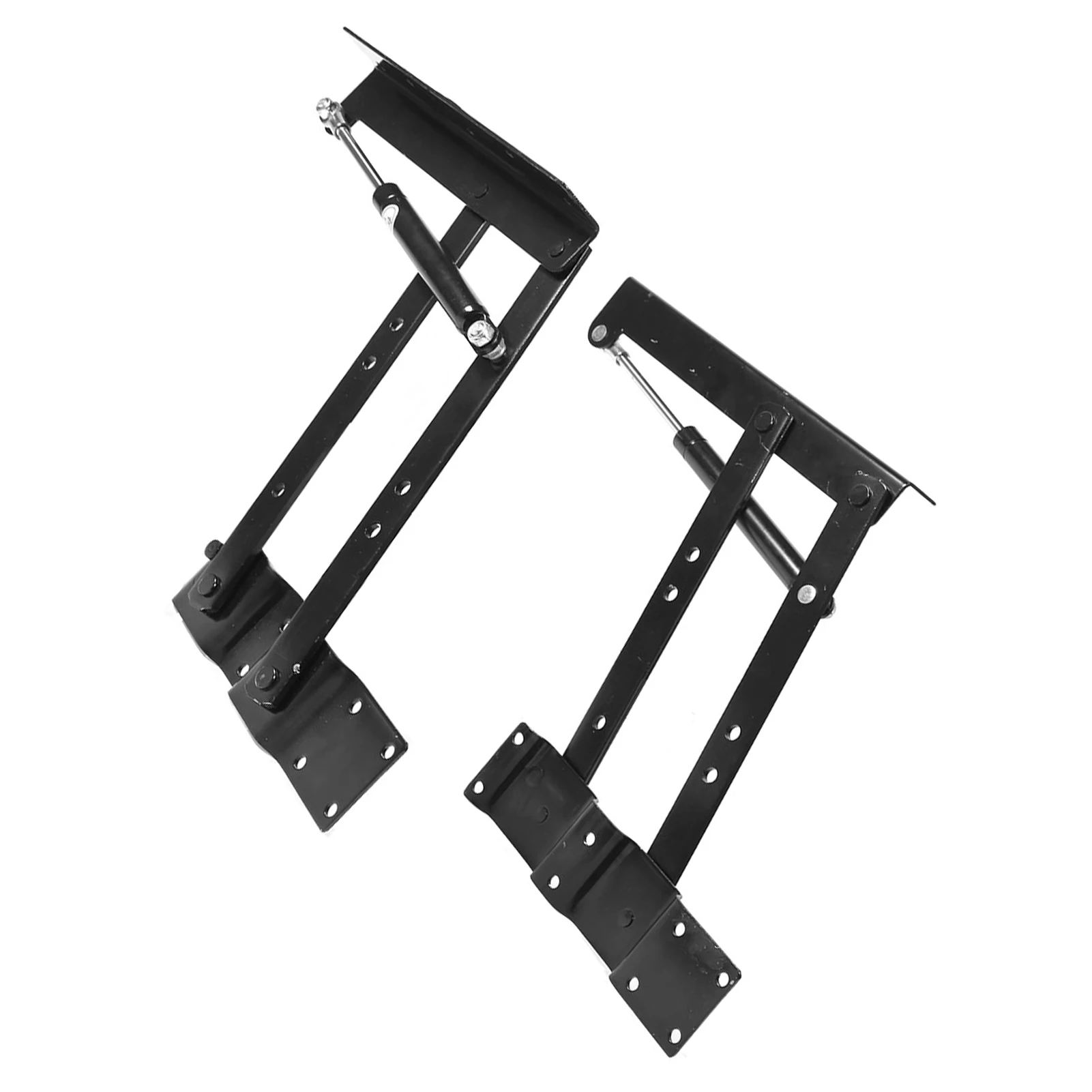 2x Practical Lift Up Coffee Table Mechanism Hardware Top Lifting Frame Furniture Mechanism Hardware Top Lifting Hydraulic Hinge