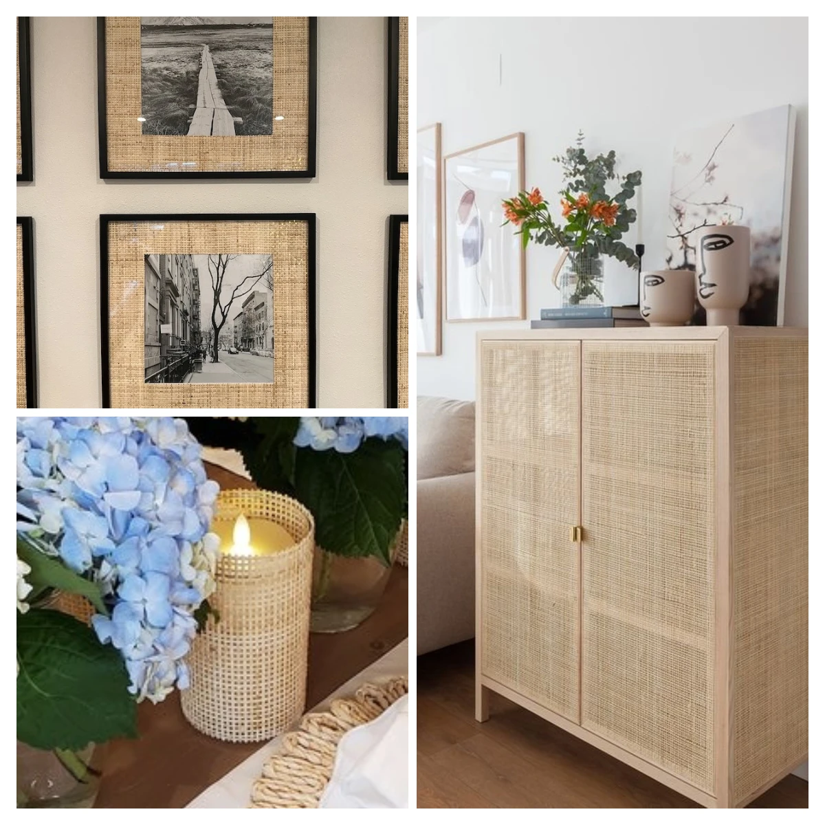 35/40/45/50cm Width Rattan Roll, Natural Caning Material, Rattan Cane Webbing Roll Rattan fabric Rattan material for Furniture