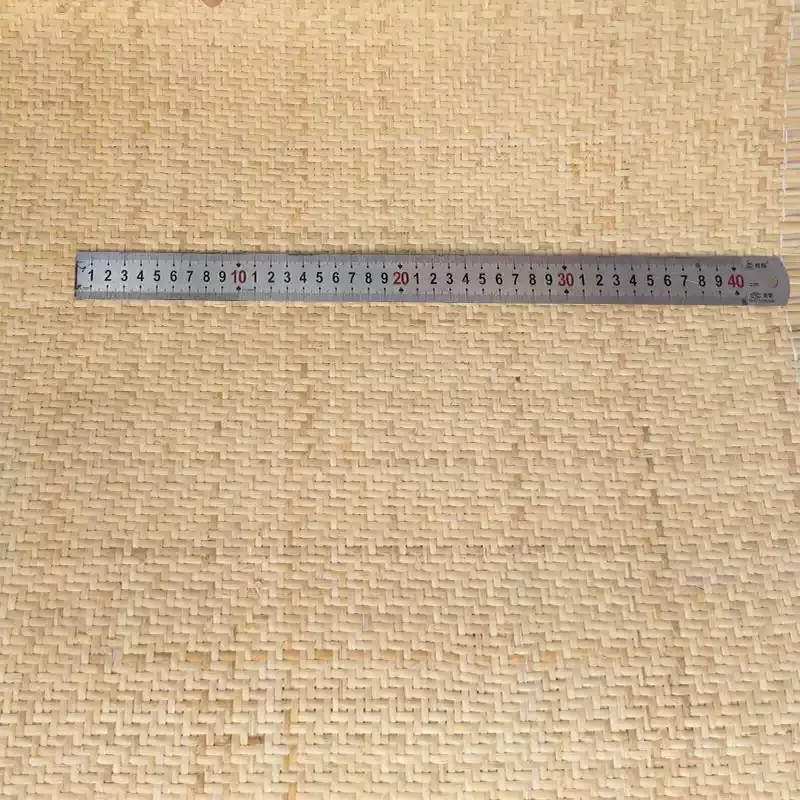 Cane Webbing 35/40/45/50cm Width Rattan Roll, Large Size Natural Rattan webbing Caning material Rattan fabric for Furniture DIY