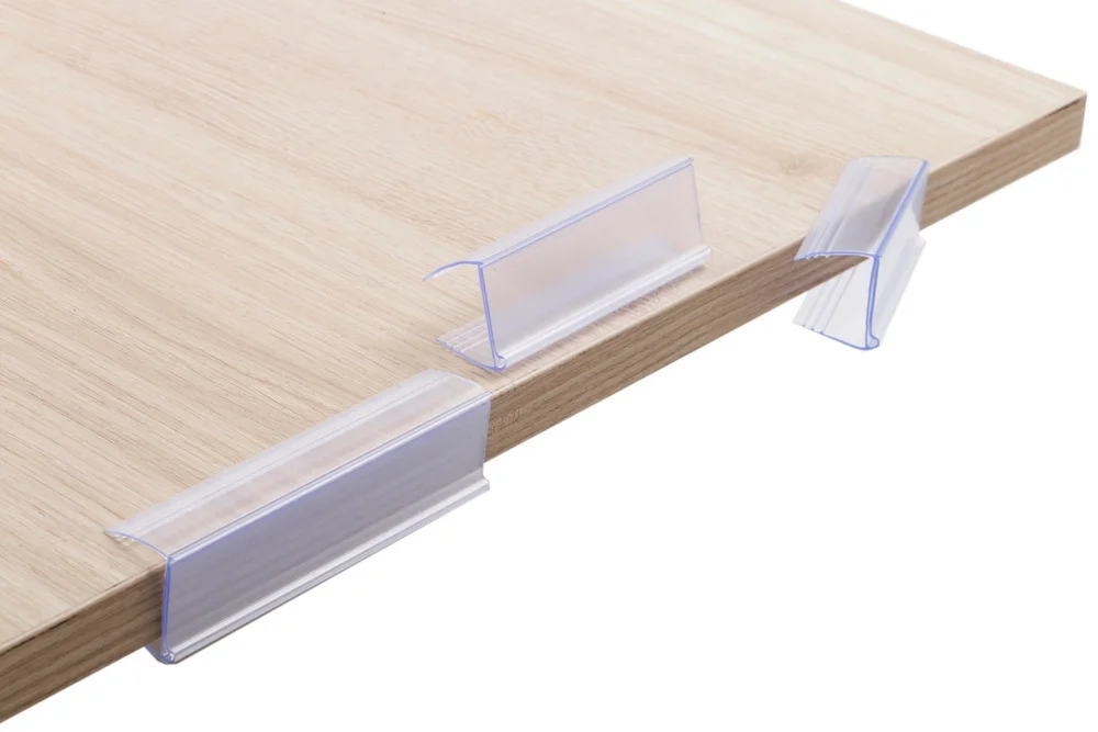 Shelf Channel Price Label Shelf Talkers For Supermarket Shelves Pricing Cube Strip