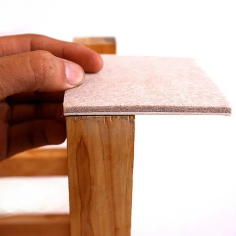 New Arrival Self Adhesive Square Felt Pads Furniture Floor Scratch Protector DIY Furniture Accessories