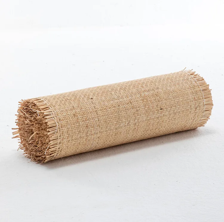 35/40/45/50/60/70/80cm Width Rattan Cane Webbing Roll Natural, Caning Material, Rattan fabric for Caning Project Chair Cabinet