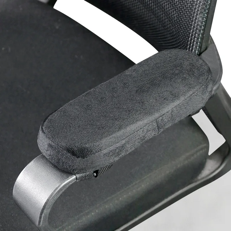 1/2Pcs Home/Office Chair Parts Arm Pad Memory Foam Armrest Cover Cushion Pads For Home Office Chair Comfortable Elbow Pillow