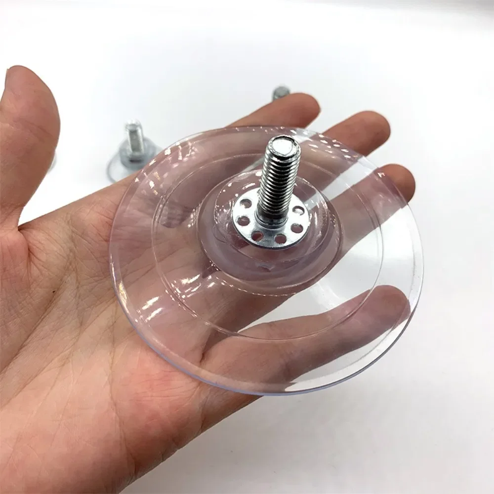 Factory supply custom M4 M5 M6 M8 transparent screw PVC strong suction cup for car window insert injection molding