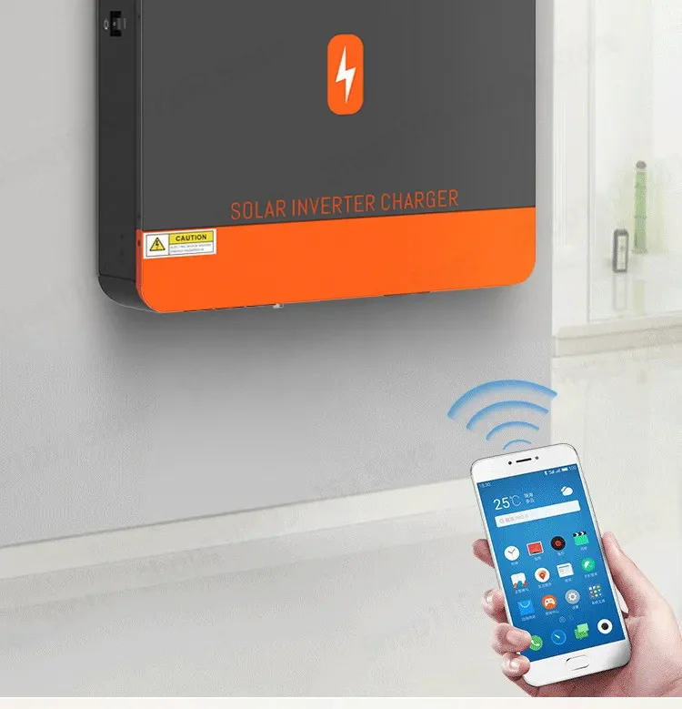 4.2KW 6.2KW 230V Solar Hybrid Inverter Grid Tie Off Grid All in One Battery Optional AC Backup