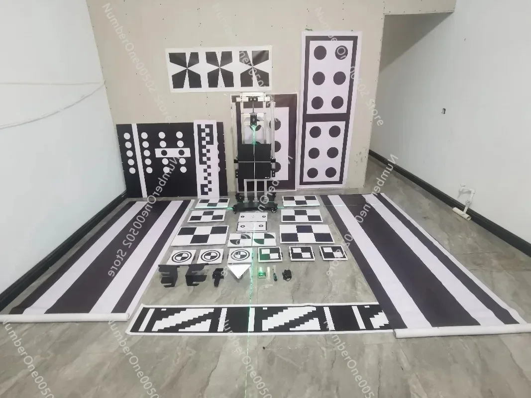 Foldable ADAS Calibration Complete Kit ACC mmWave Radar,Front Rear Camera,360 Surround View Calibration for Toyota,Honda,VW,Benz