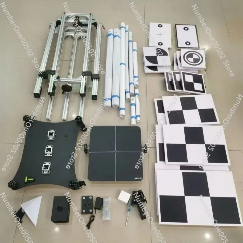 Foldable ADAS Calibration Complete Kit ACC mmWave Radar,Front Rear Camera,360 Surround View Calibration for Toyota,Honda,VW,Benz