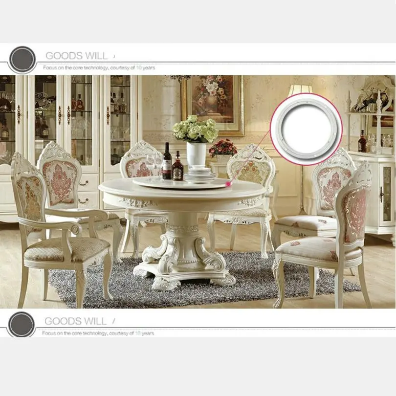 CLASSIC 18 inch 445mm Furniture Hardware Accessories Lazy Susan Aluminum Swivel Plate
