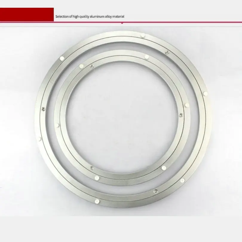CLASSIC 18 inch 445mm Furniture Hardware Accessories Lazy Susan Aluminum Swivel Plate