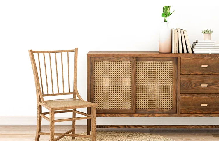 40/45/50/55cmWidth Rattan Roll, Natural Caning Material, Rattan Cane Webbing Roll Fabric Rattan Material for Furniture Gift Core