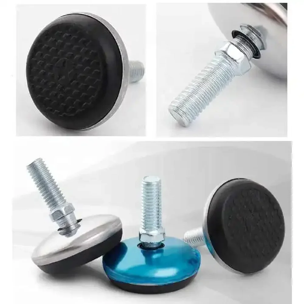 10 PCS Hot Selling Stainless steel Furniture sofa Leg Adjustable Furniture Feet,Suitable For Table Chair Cabinet Stool Legs Pad
