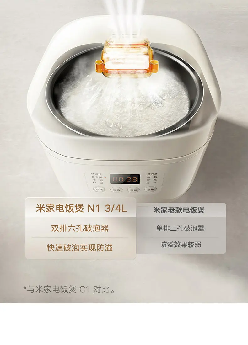 Multi function home rice cooker N1 3L 4L cooking pot