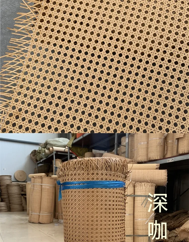 20-70CM Plastic Webbing Indonesian Rattan Roll Wall Decoration Furniture Repair Chair Table Durable Waterproof Material
