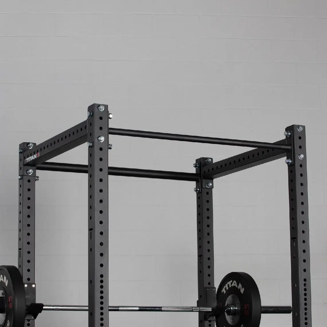 Tall Bolt-Down Power Rack 36-in Depth Home Gym Strength Training Equipment, Custom