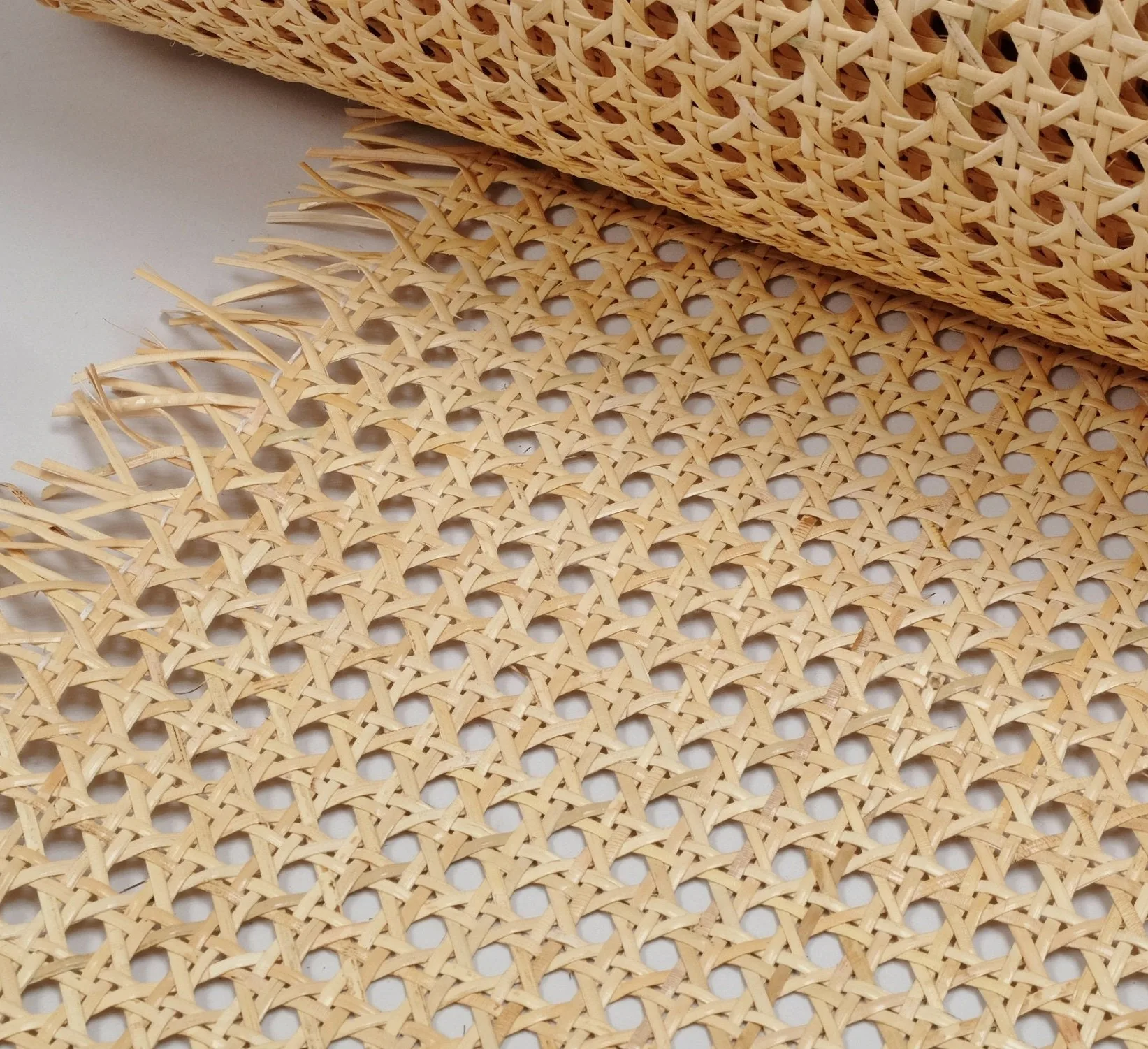 Cane Webbing 35/40/45/50/60/70/80cm Width, Natural Rattan Roll Large Size Caning Material, Rattan Cane for Cabinet Headboard