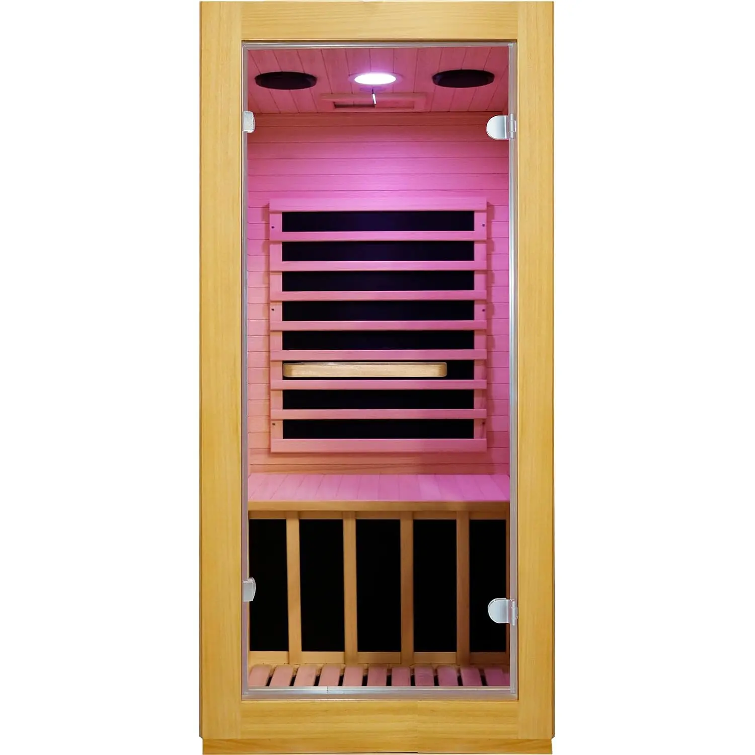 Infrared Sauna Room Indoor Home Obeche Wood 900W, Custom