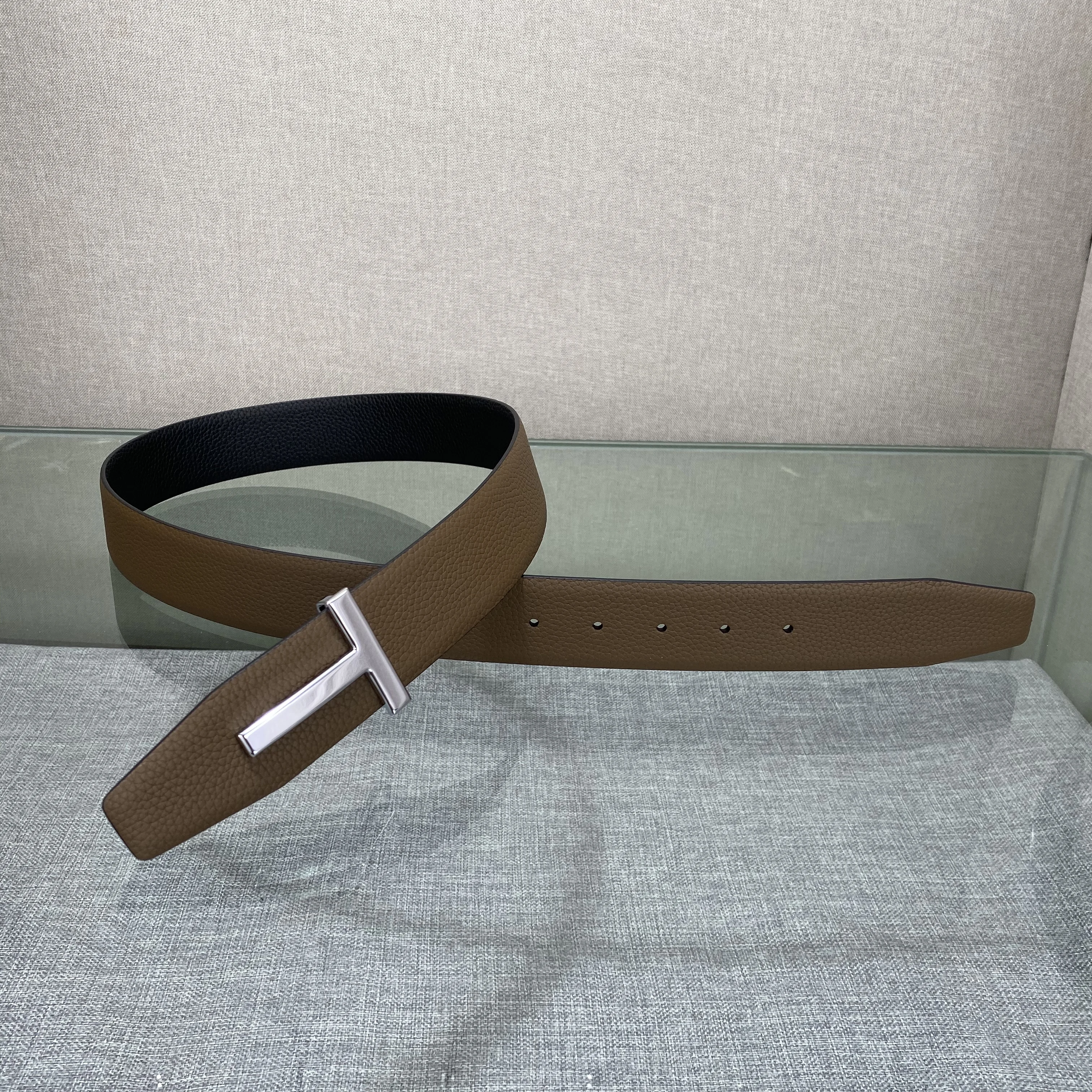 2026 New Men's Belt High Quality Designer Belts Men Fashion Letter Luxury Famous Leather Belt Jeans Cowskin Waist Strap 3.8cm