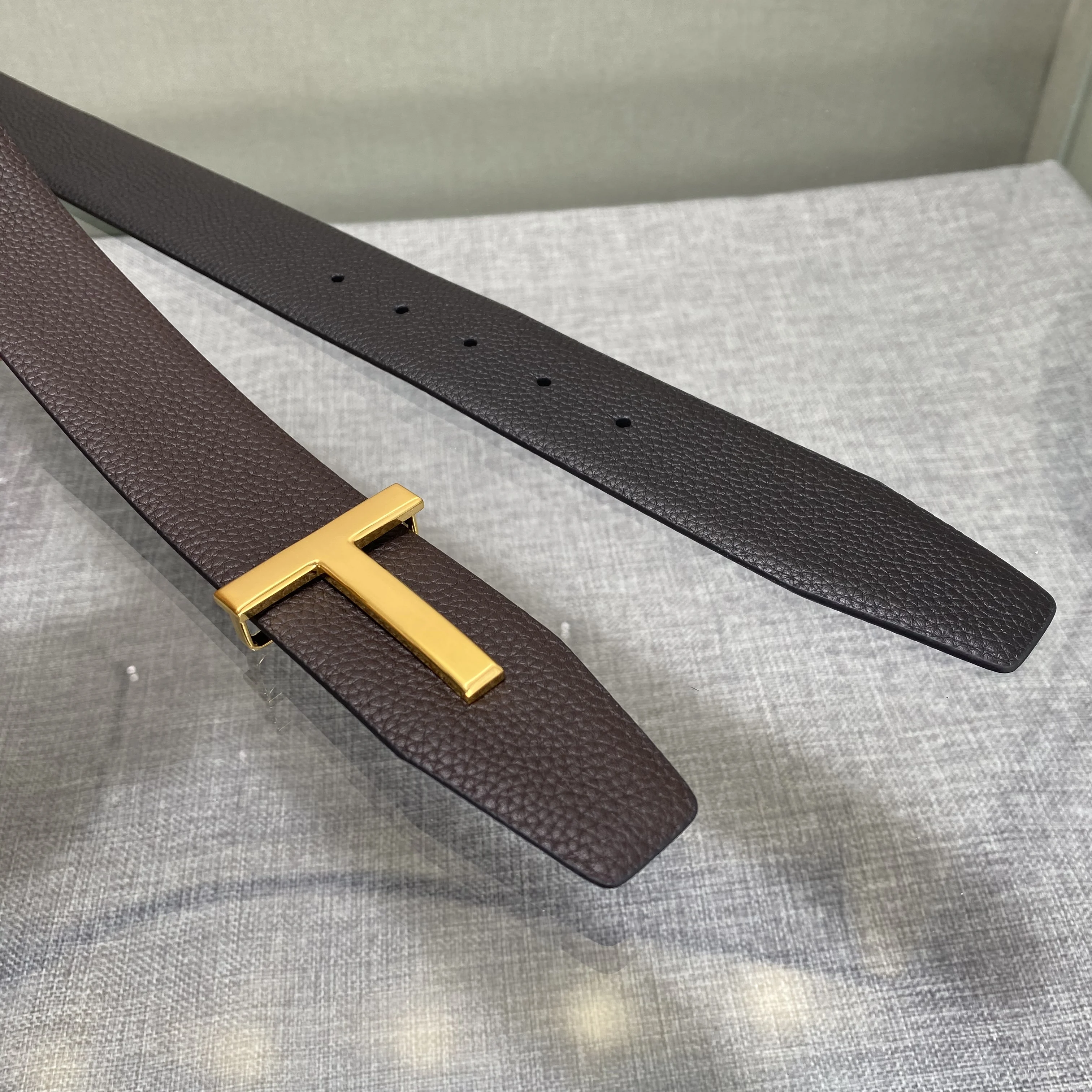 2026 New Men's Belt High Quality Designer Belts Men Fashion Letter Luxury Famous Leather Belt Jeans Cowskin Waist Strap 3.8cm