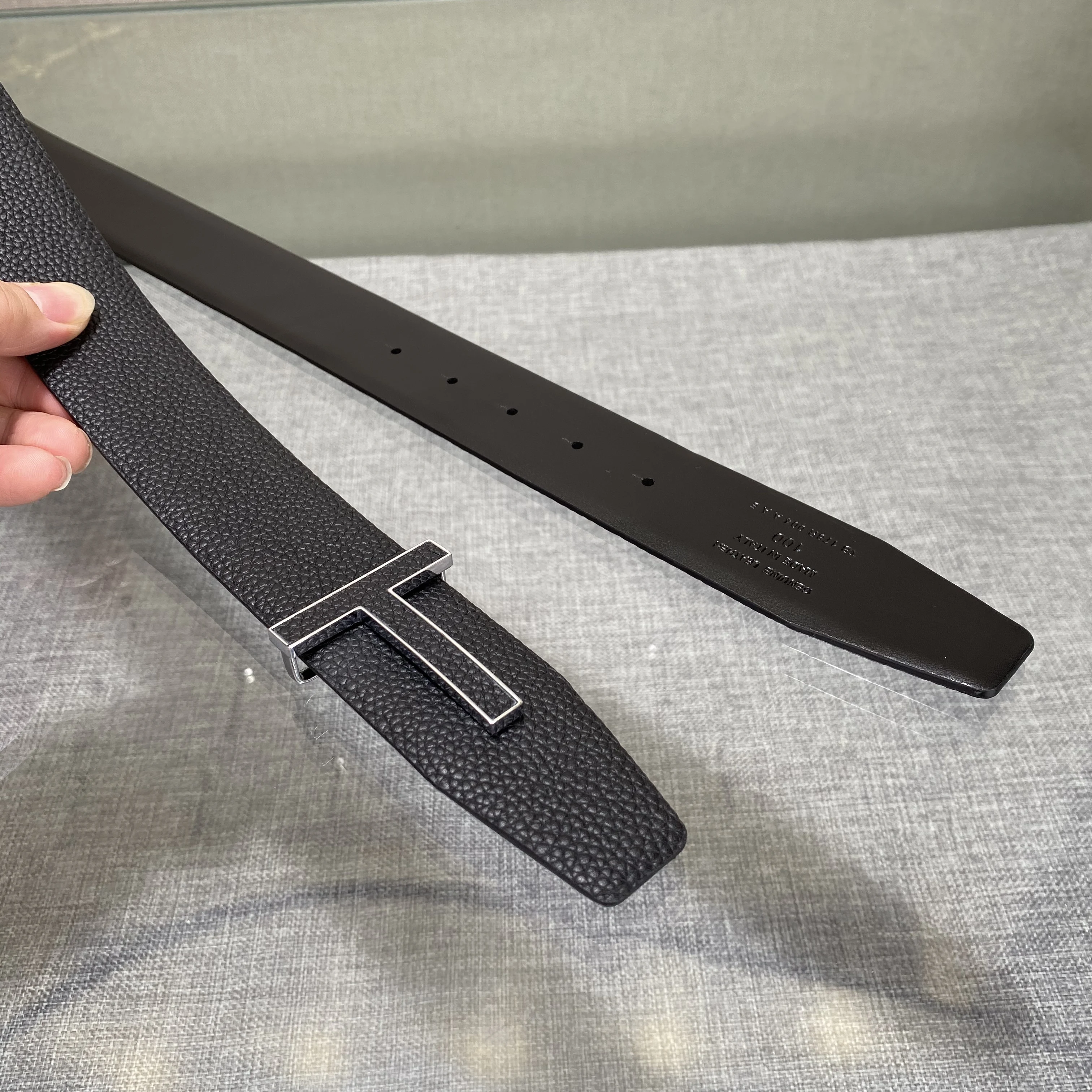 2026 New Men's Belt High Quality Designer Belts Men Fashion Letter Luxury Famous Leather Belt Jeans Cowskin Waist Strap 3.8cm